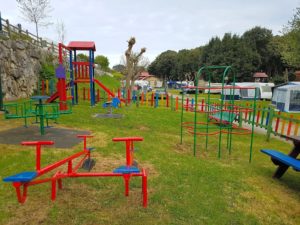 Parque infantil Camping de Ribadesella