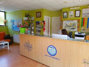 Recepción Camping Ribadesella