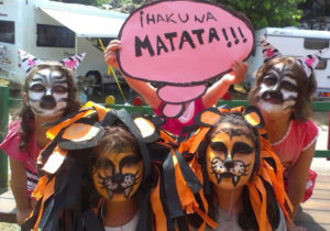 Fiesta disfraces Camping de Ribadesella