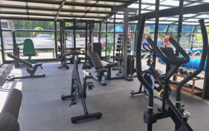 Gimnasio camping Ribadesella